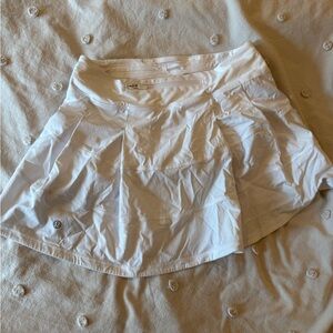 Lululemon Athletica White Skirt